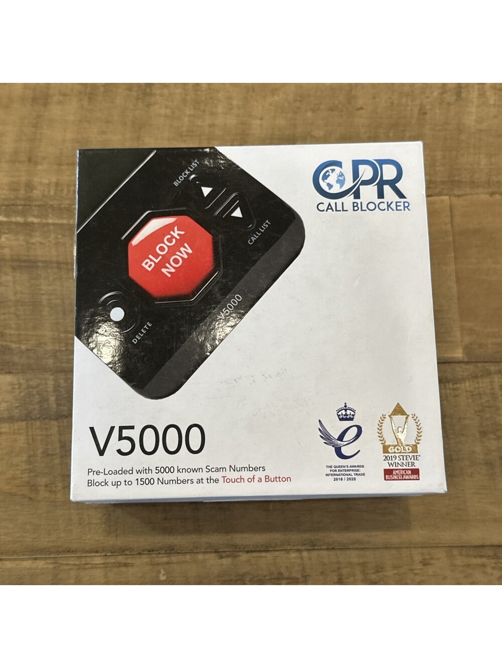 CPR V5000 Call Blocker for Landline Phones - Block All Robocalls and Spam Calls!